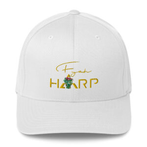 Fyah Harp Logo Structured Twill Cap