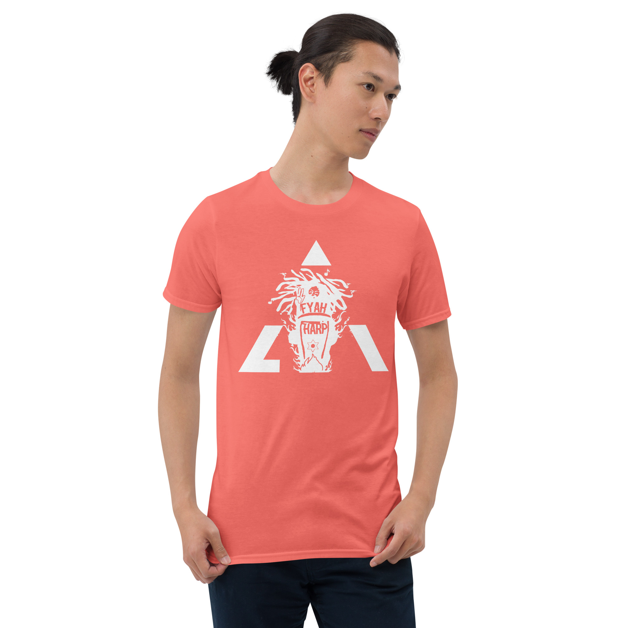 Fyah Harp Short-Sleeve Unisex T-Shirt - Image 93