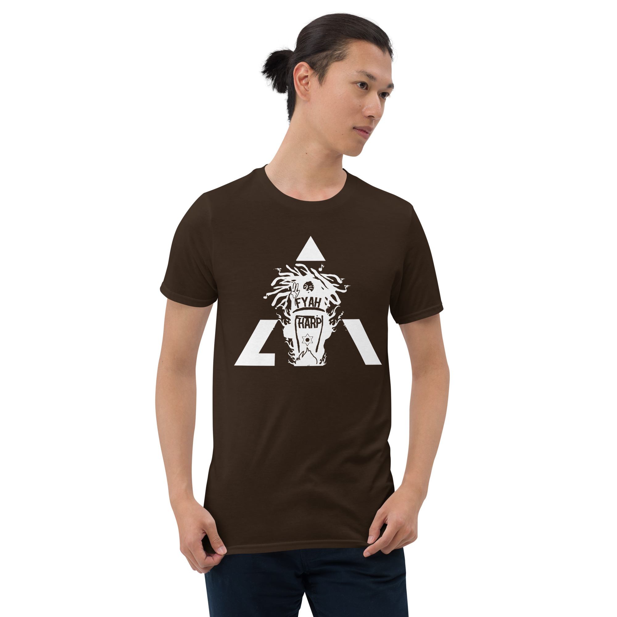 Fyah Harp Short-Sleeve Unisex T-Shirt - Image 22