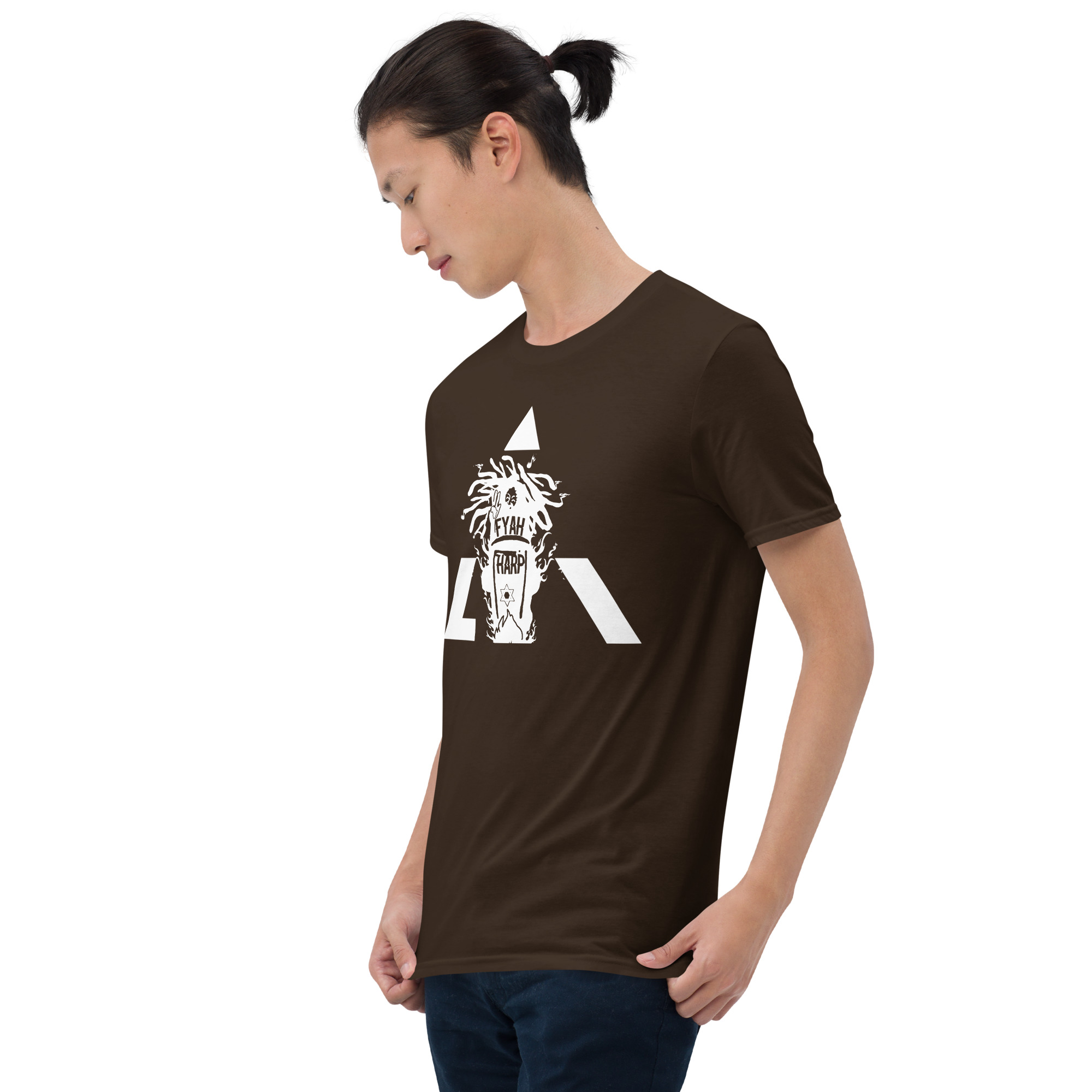 Fyah Harp Short-Sleeve Unisex T-Shirt - Image 25