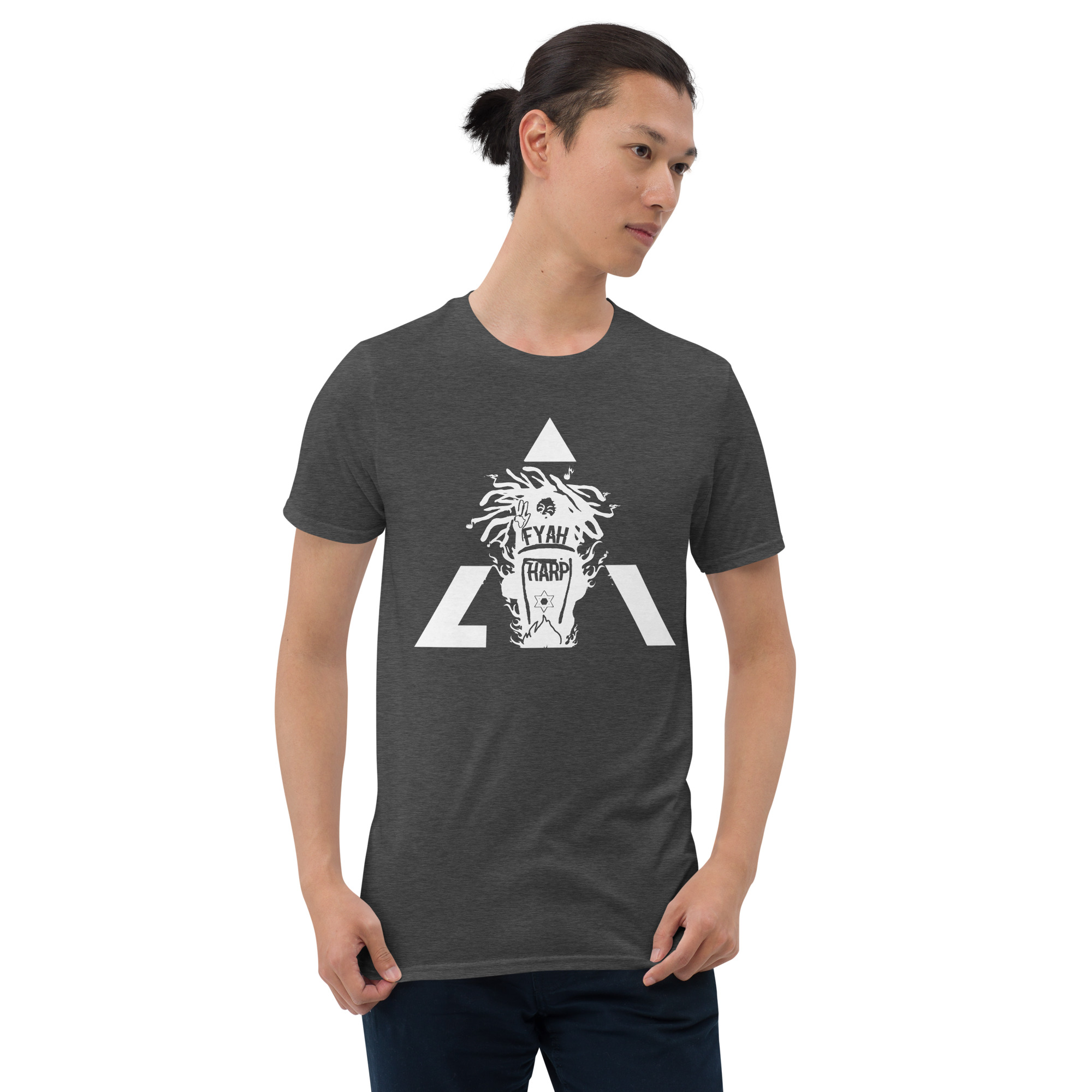 Fyah Harp Short-Sleeve Unisex T-Shirt - Image 52