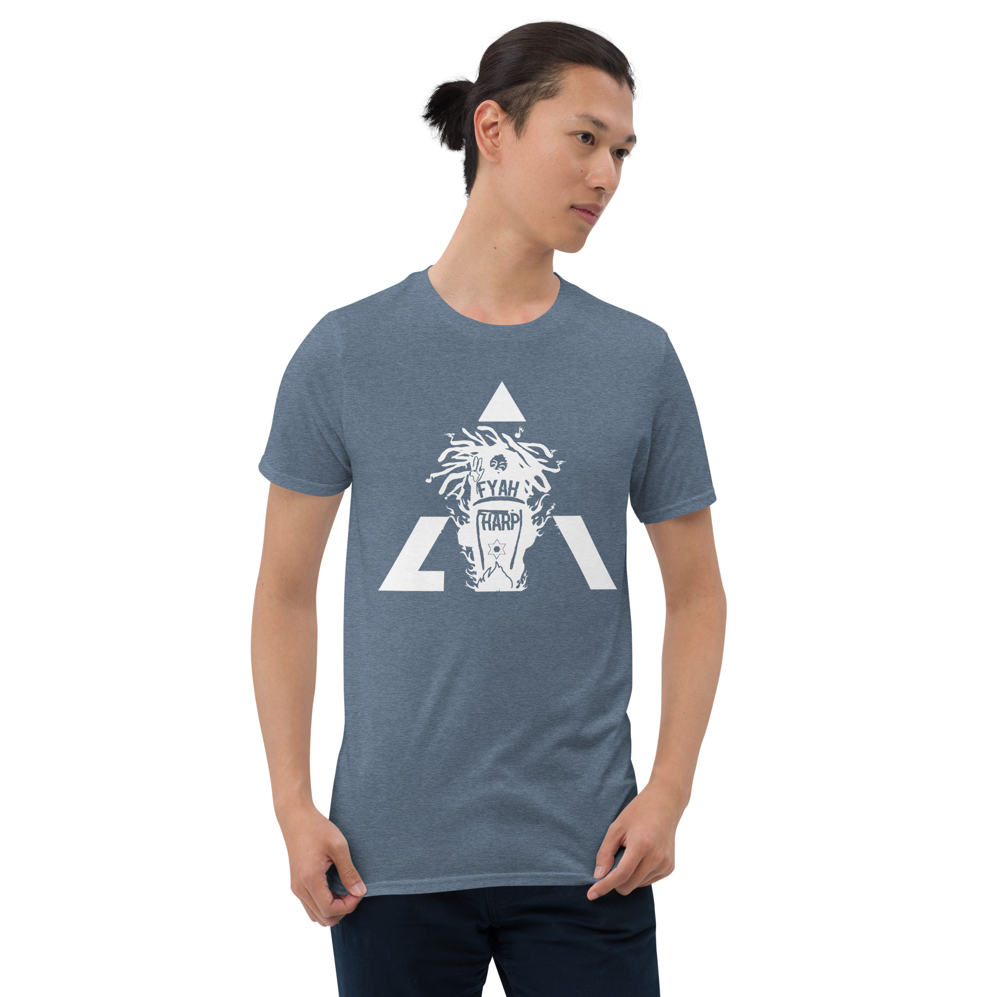 Fyah Harp Short-Sleeve Unisex T-Shirt - Image 82