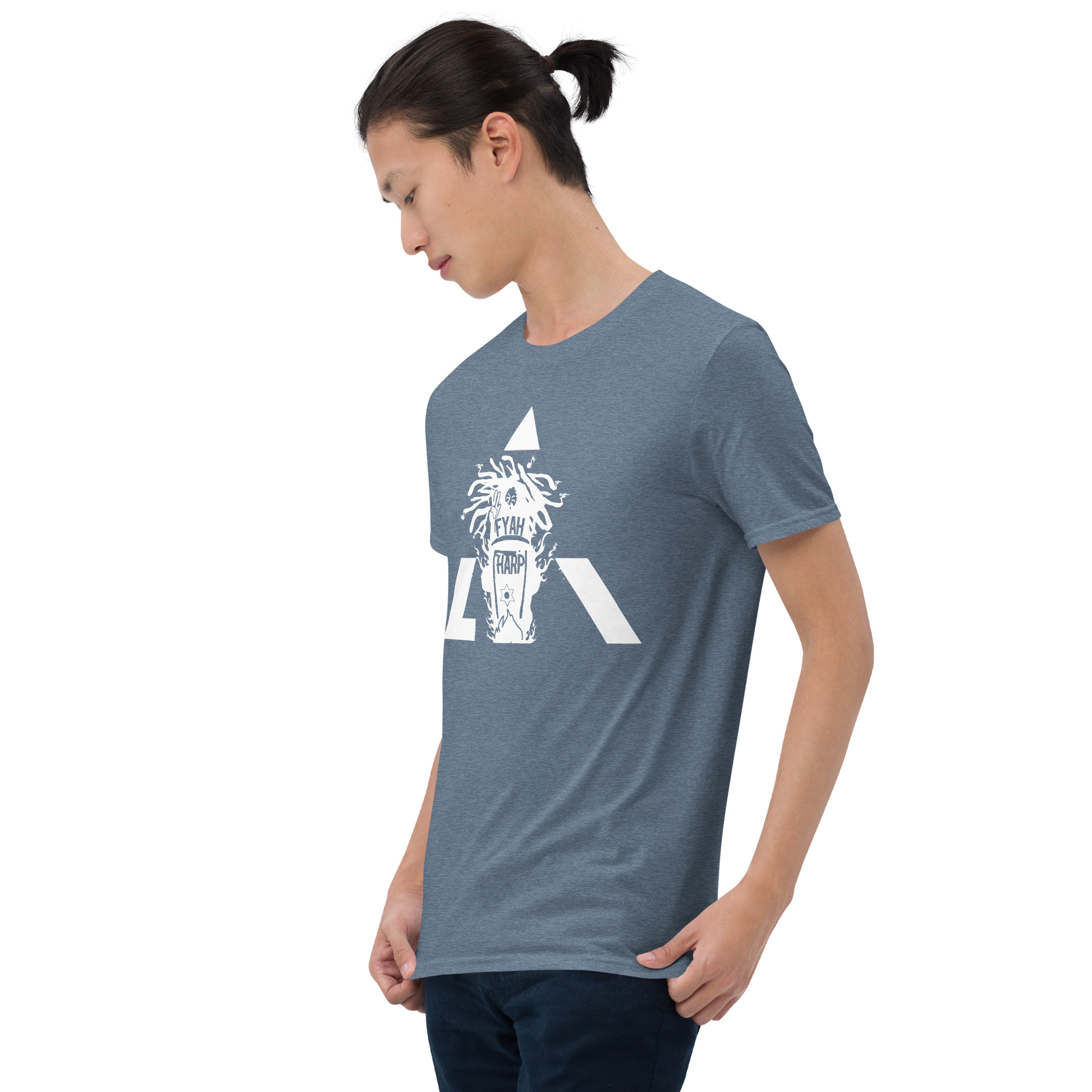 Fyah Harp Short-Sleeve Unisex T-Shirt - Image 87