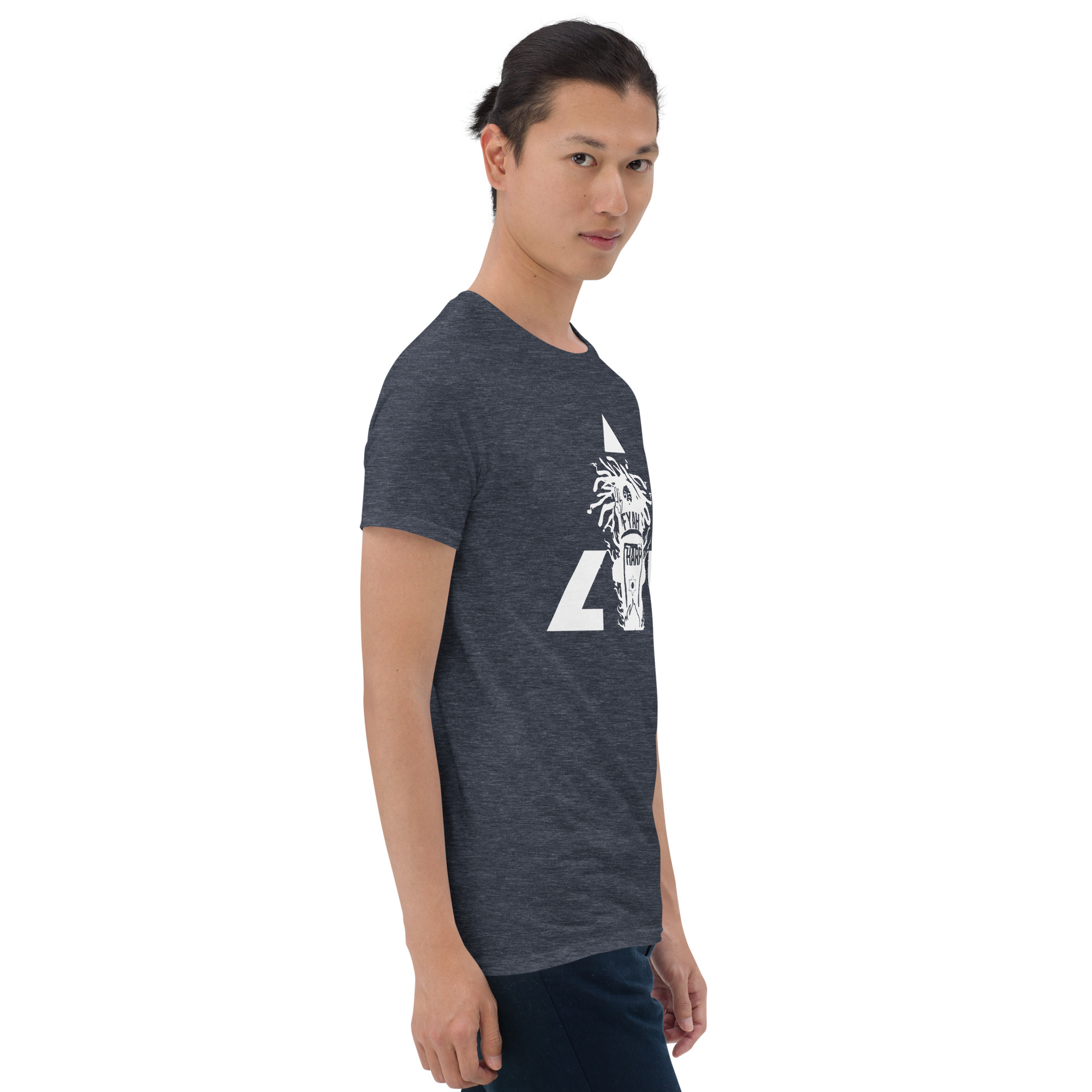 Fyah Harp Short-Sleeve Unisex T-Shirt - Image 45