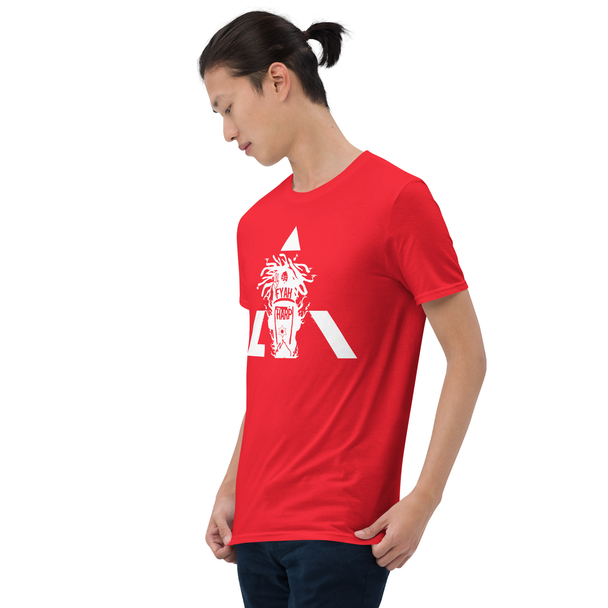 Fyah Harp Short-Sleeve Unisex T-Shirt - Image 49
