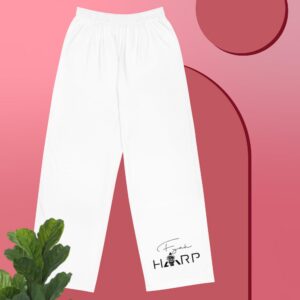 All-over print unisex wide-leg pants