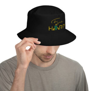 Bucket Hat /w Fyah Harp logo