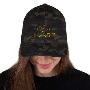 Structured Twill Cap /w Fyah Harp logo