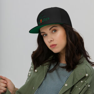 Flat Bill Cap /w Fyah Harp logo