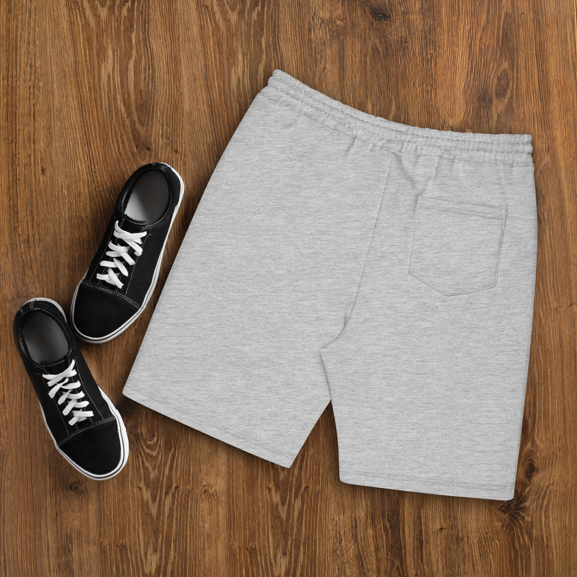 Men's fleece shorts /w Fyah Harp logo - Image 4