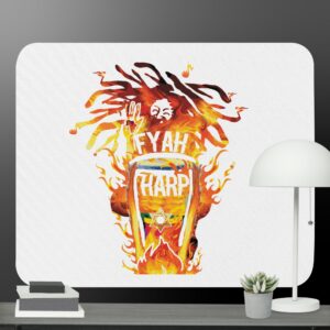 Mouse pad /w Fyah Harp logo