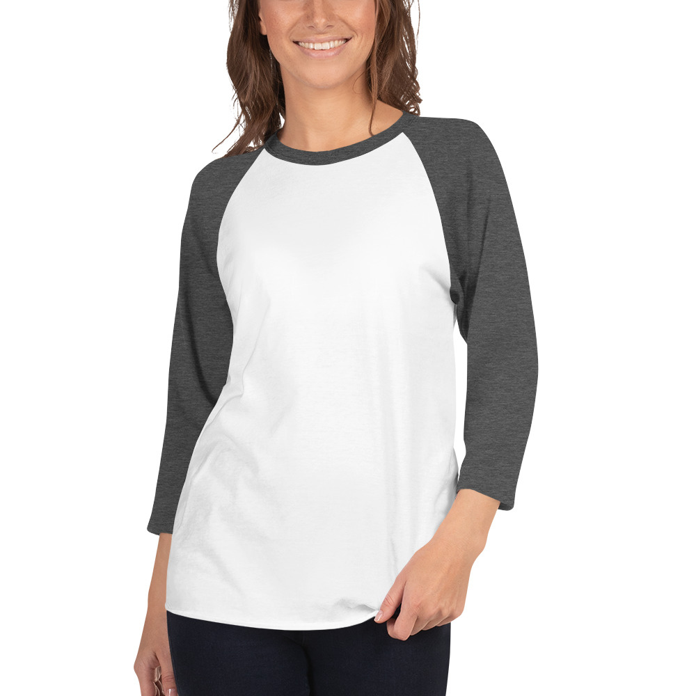 3/4 sleeve raglan shirt /w Fyah Harp logo - Image 9