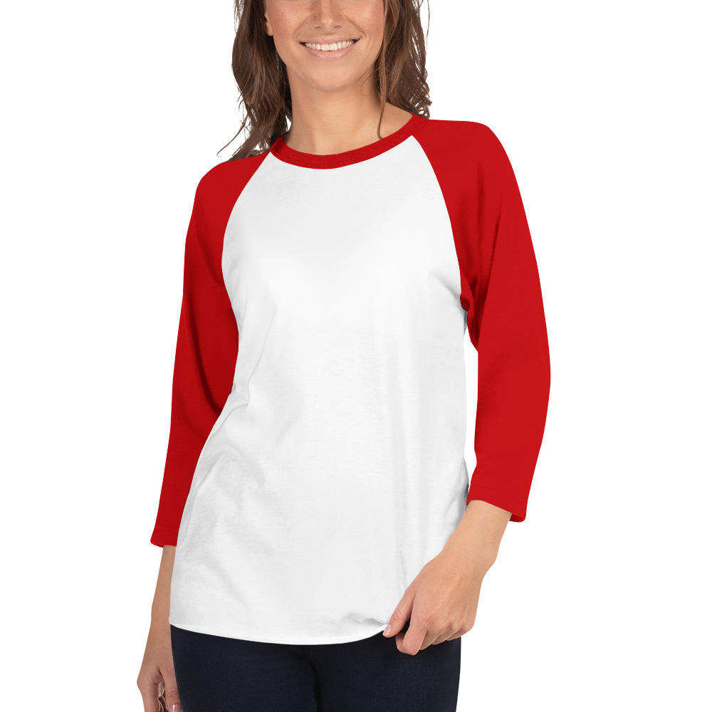 3/4 sleeve raglan shirt /w Fyah Harp logo - Image 8