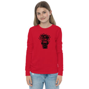 Youth long sleeve tee /w Fyah Harp logo