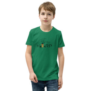Youth Short Sleeve T-Shirt /w Fyah Harp logo